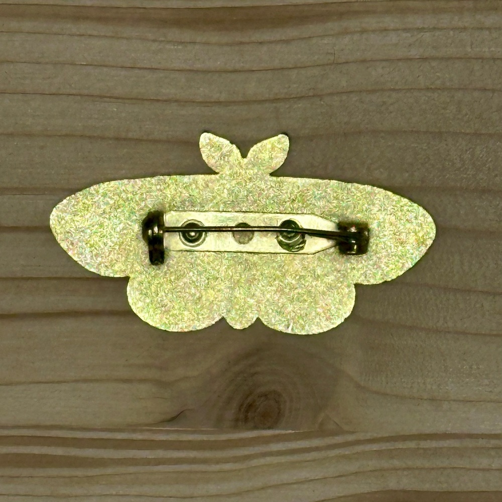 Moth Brooch - Picture 3 of 3
